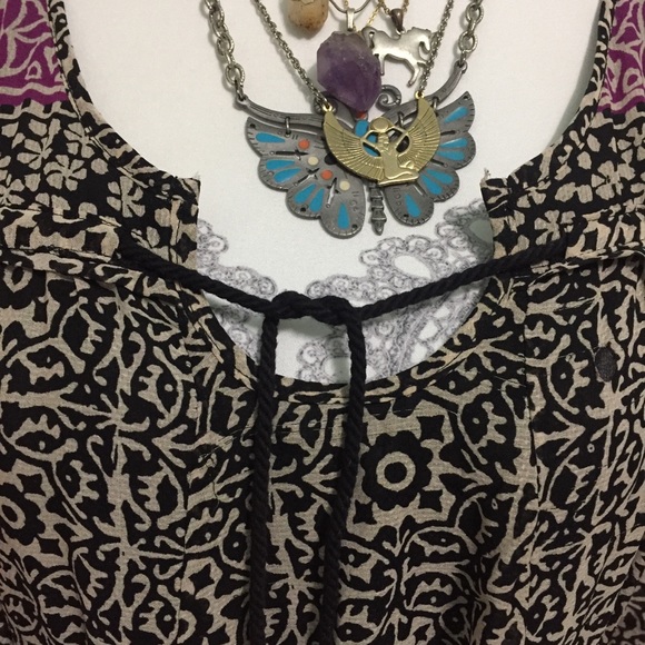 Free People Babydoll/Tunic/Peasant Dress w/Pockets - Picture 8 of 8